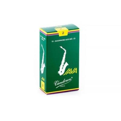 Palheta para Saxofone Alto Java 2 com Maior Flexibilidade e Sonoridade Brilhante Vandoren