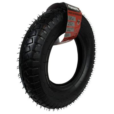 Pneu para Carrinho de Mão 3.50x8 Polegadas com Alta Durabilidade e Aderência Famastil