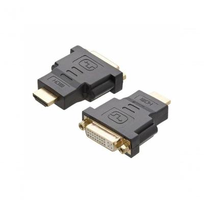 Adaptador Dvi X Hdmi St Hdmi Dfm para Conexão de Vídeo Estável Dourado Nwt