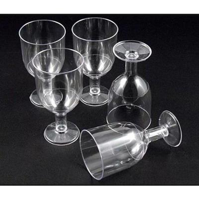 Mini Taça Descartável Acrílico 50ML com 40 Unidades Transparente Higipack