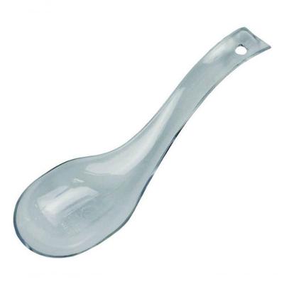 Kit Colher Indiana Acrílica 1CM X 10,5CM 20 Unidades Transparente Higipack