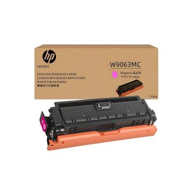 Cartucho de Toner W9063 W9063MC Rendimento Médio 12500 Páginas Magenta HP