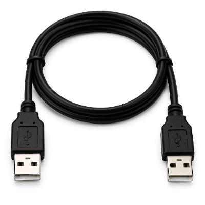 Cabo USB macho-macho 1,5M para Conexão USB 1.0 Tipo a Preto Draik