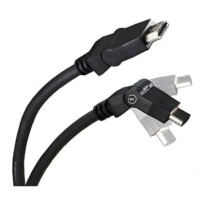 Cabo HDMI HDMI Articulado 2.0 4K Ultra HD 2M com Suporte 4K e Conectores Flexíveis Grupo MXT