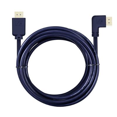 Cabo HDMI 4K903 com Suporte 4K e 3D, HDR Ready e Conector 90° 3M Aquário