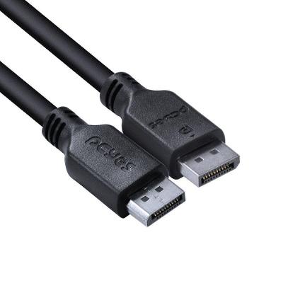 Cabo Displayport PDPM-2 Macho para Displayport 2M V1.2 com Largura de Banda 32.4GBPS Pcyes