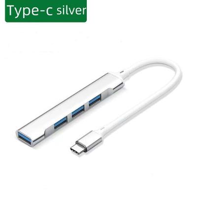 Hub USB-C 3.0 3.1 4 Portas com Otg em Liga de Alumínio para Computador e Telefone Oem