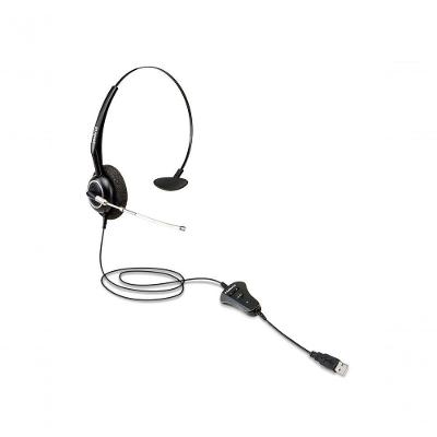 Headset Mono USB THS 55 USB 4010055 com Controle de Volume e Tecla Mudo Intelbras