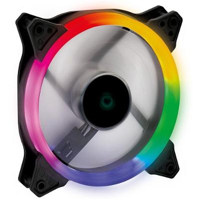 Fan Cooler Gamer V.Ring 5.0 Halo 120MM 5 Cores Fluxo de Ar 34.2 CFM Leds RGB Vinik