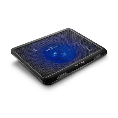 Cooler para Notebook AC263 com Ventilador Silencioso 14 cm e LED Azul Preto Multi