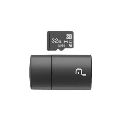 Cartão Micro SD com Leitor USB MC163 32GB Classe 4 Resistente à Água Choques Vibrações