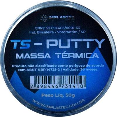 Massa Térmica Ts Putty Alta Viscosidade 12,8 W-MK para Semicondutores 50G Implastec