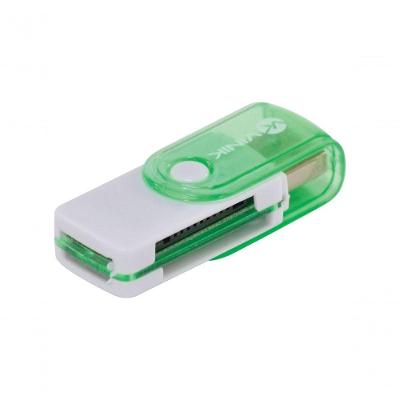 Leitor de Cartão de Memória USB 2.0 UL100 4 em 1 com Sistema Plug And Play Vinik