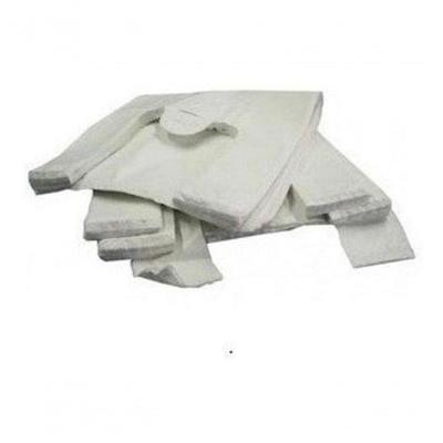 Sacola Plástica Higipack 35x45 Branca Recuperada Reciclada 5KG em Polietileno de Alta Densidade