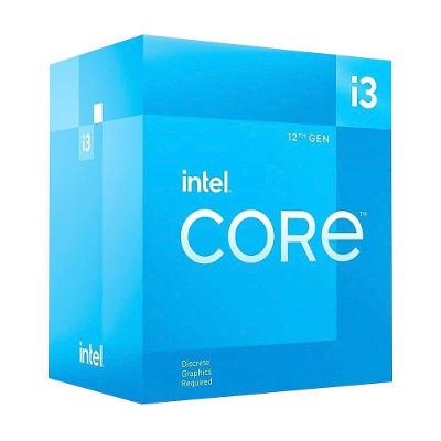 Processador Core i3-12100F 4 Núcleos 8 Threads Até 4,3 GHZ LGA1700 Intel Smart Cache