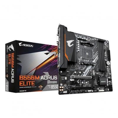 Placa-mãe B550M AORUS ELITE AMD AM4 DDR4 MATX com Chipset B550 Premium Colchões