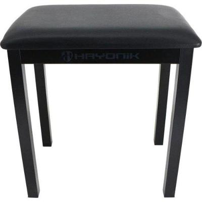 Banqueta para Piano BP600P com Assento em Couro Sintético, Estrutura em Ferro Resistente, Altura