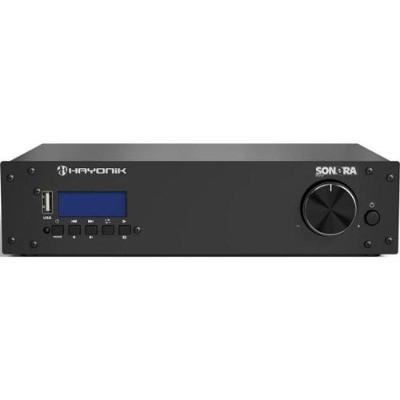 Amplificador Sonora 600 60W RMS com Bluetooth 5.0 e Saída para Subwoofer Preto Hayonik