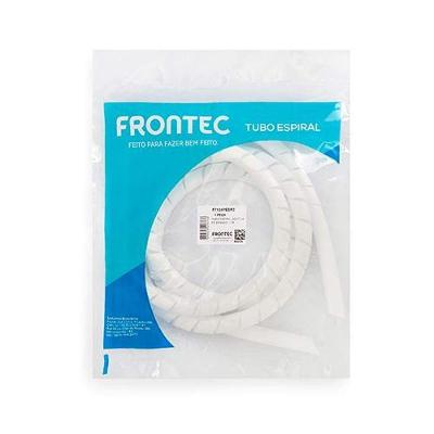 Tubo Espiral 3-4'' 2 Metros para Acomodação de Chicotes Branco Frontec