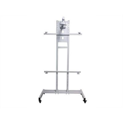 Suporte Móvel TL-2200 com Rodas e Altura Ajustável para Telas de 82" a 102" Branca Techlumens
