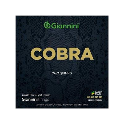 Encordoamento Para Cavaquinho Aço Tensão Leve Série Cobra Gescl