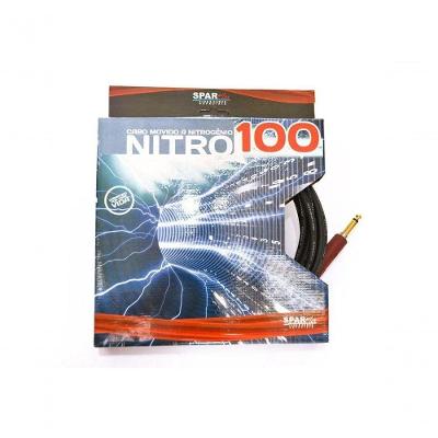 Cabo para Teclado Nitro 100 10M com Condutor em Cobre OFHC e Dupla Blindagem Preto Sparflex