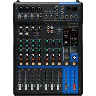 Mesa de Som MG10XUF com 10 Canais e Efeitos SPX Preta Yamaha