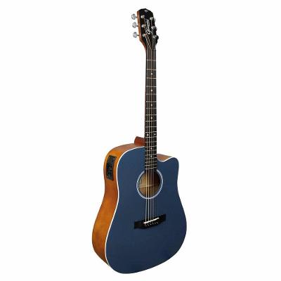Violão Eletroacústico Performance GDC-1 CEQ Color Top Blue (CTB) com Equalizador GS-3T e Afinador