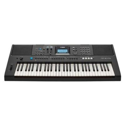 Teclado Musical Portátil PSR-E473 com Efeitos DSP e Som de Qualidade Profissional Preto Yamaha