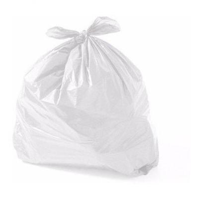 Saco para Lixo Branco Comum 60 Litros 100 Unidades em Polietileno de Baixa Densidade Higipack