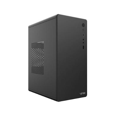 Gabinete Corporativo Vk03 para Escritório com Estrutura Resistente Preto e Espaço Interno Amplo