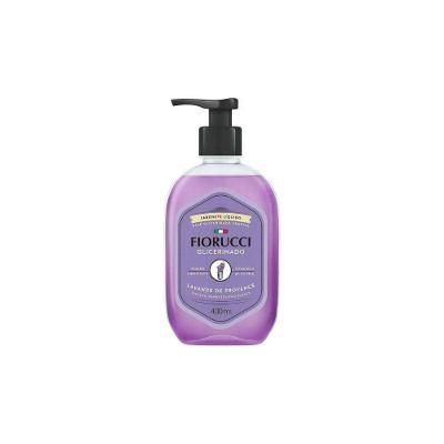Sabonete Líquido Glicerinado Lavanda 400ML Hidratação e Frescor para a Pele Fiorucci