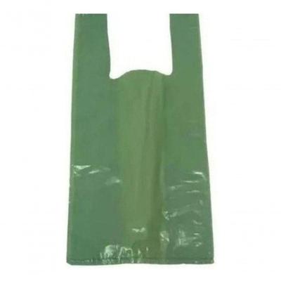 Sacola Reciclada 35x45 1 Pacote C-5kg em Material Sustentável Verde Higipack