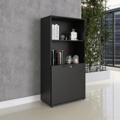 Armário Misto Para Escritório 2 Portas Com Chave 160cm Linha P15
