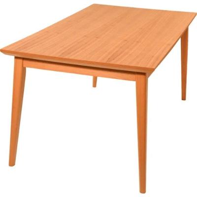 Mesa de Jantar California 6 Lugares Retangular MDF Laminado 160CM Amêndoa Rústica