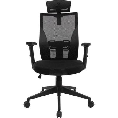 Cadeira Ergonômica Ergo Shield Mesh com Encosto Mesh Ajustável Preta
