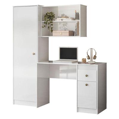 Escrivaninha Multiuso Coimbra 1 Gaveta 162cm Branco Moval Móveis