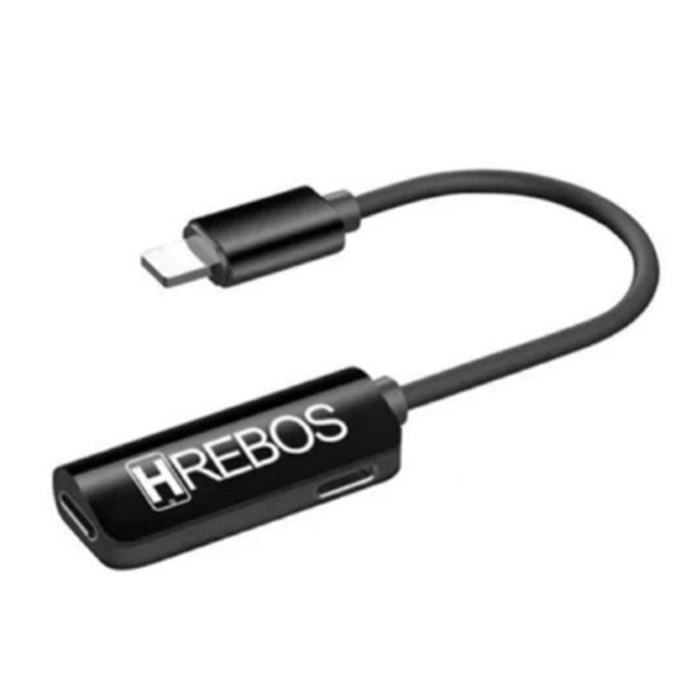 Adaptador Duplo: Fone E Cabo Lightning P/ Ouvir E Carregar - 1