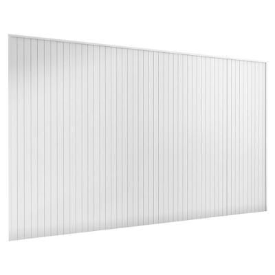 Cabeceira Painel Florença Queen em MDF-MDP Branco para Quarto Casa D Móveis