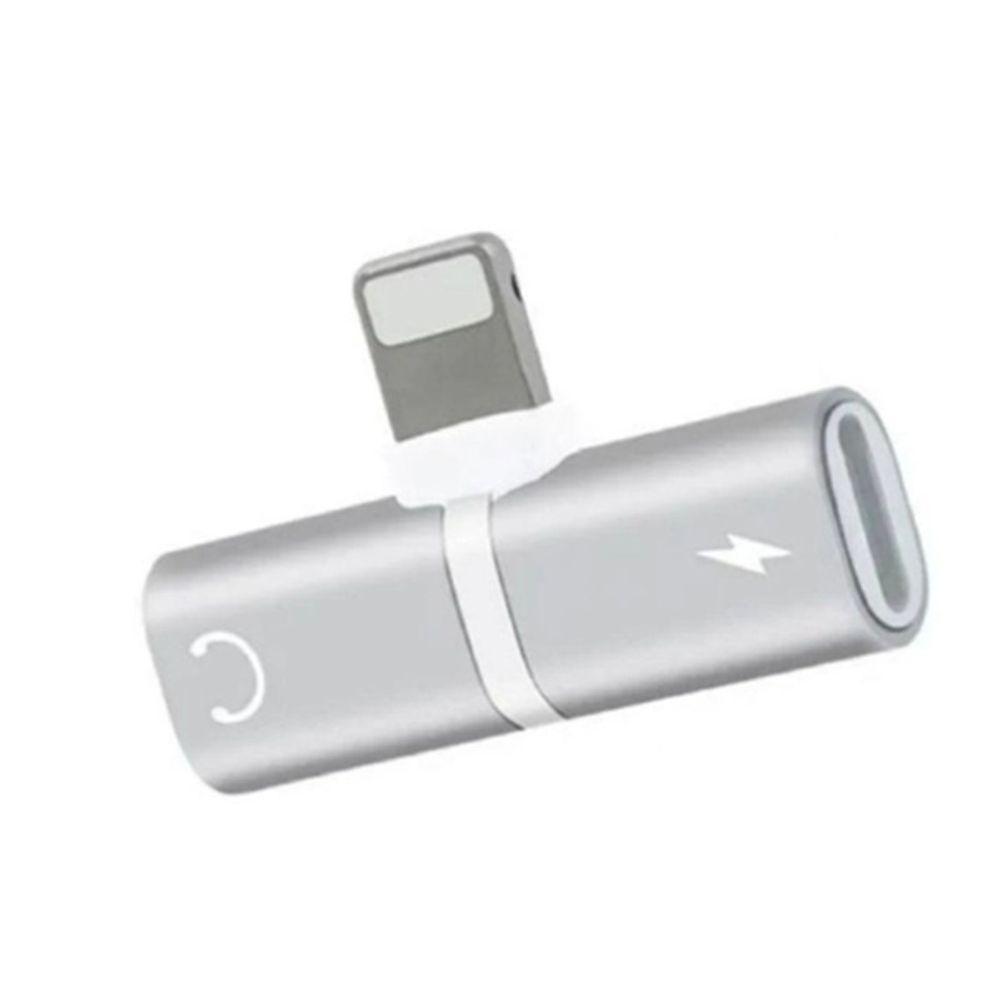 Adaptador Fone P/ Lightning C/ Função Cabo: Ouça E Carregue - 1