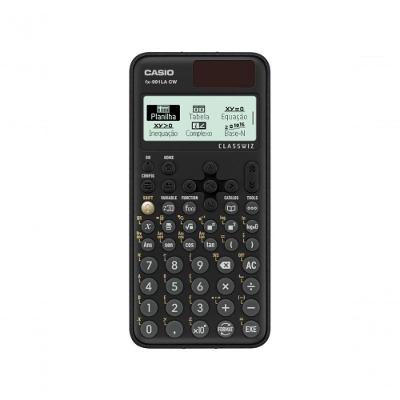 Calculadora Científica Casio FX-991LACW-W4-DT com 12 Dígitos e Display de Alta Definição Preto