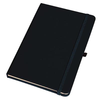 Caderno de Anotações OEM Sketchbook 21x14 Tipo Moleskine Capa Dura Sintético Emborrachado Preto