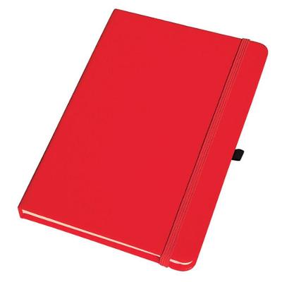 Caderno de Anotações OEM Sketchbook 14 X 21 cm Tipo Moleskine 80 Folhas com Linhas Capa Dura