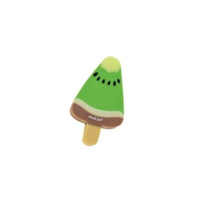 Borracha Molin Picolé Aromatizado com Aroma de Frutas Formato Divertido Unidade Escolar Kiwi
