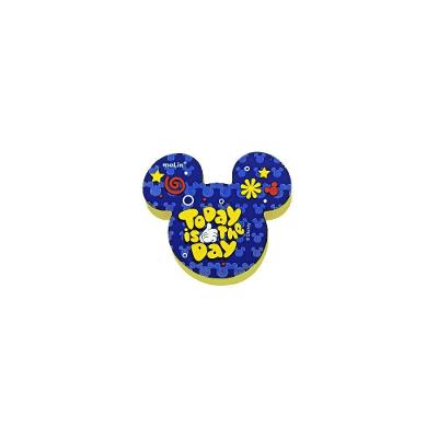 Borracha Molin do Brasil Mickey Mouse Estampa 3 com Formato Ergonômico para Uso Escolar