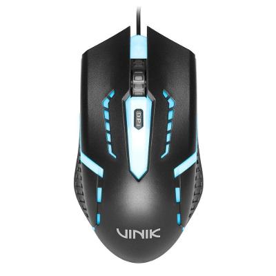 Mouse Gamer Vinik Norkes 1500dpi RGB MGNKRGB com Sensor 1500 DPI e Iluminação RGB