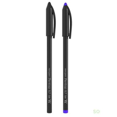 Caneta Newpen Pentop Maxgel 0.5 com Ponta Fina 0.5MM e Tinta em Gel 1 Unidade Vermelho