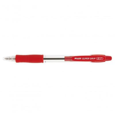 Caneta Esferográfica Pilot Super Grip Retrátil 0.7 Fina Ponta Fina 0.7MM Recarregável 1 Unidade