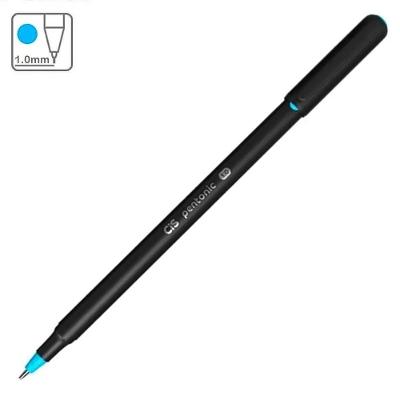 Caneta Esferográfica CIS Pentonic Escrita Leve Ponta 1.0MM Unidade Azul Claro