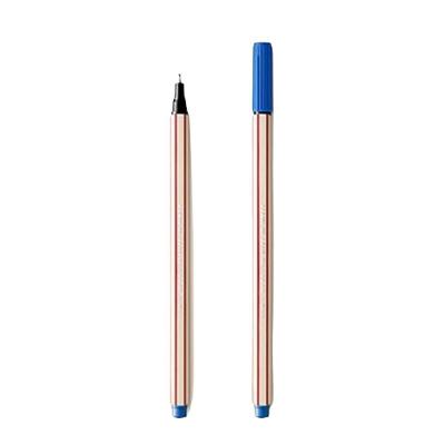 Caneta Compactor Microline 0,4MM Ponta Fina para Escrita Precisa 1 Unidade Azul